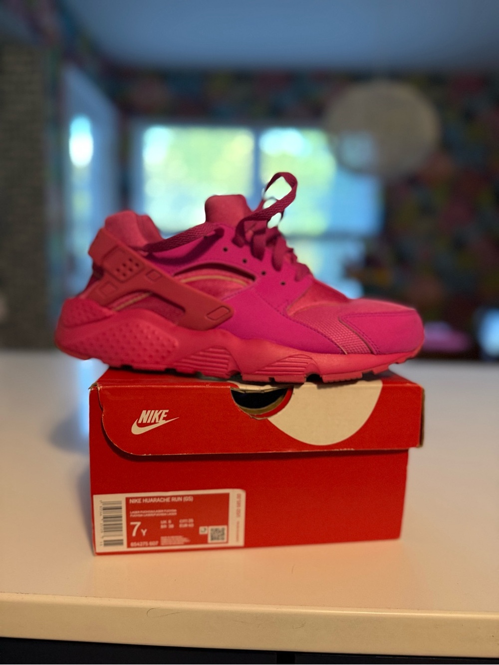 Nike Kids Huarache Run - Hot Pink